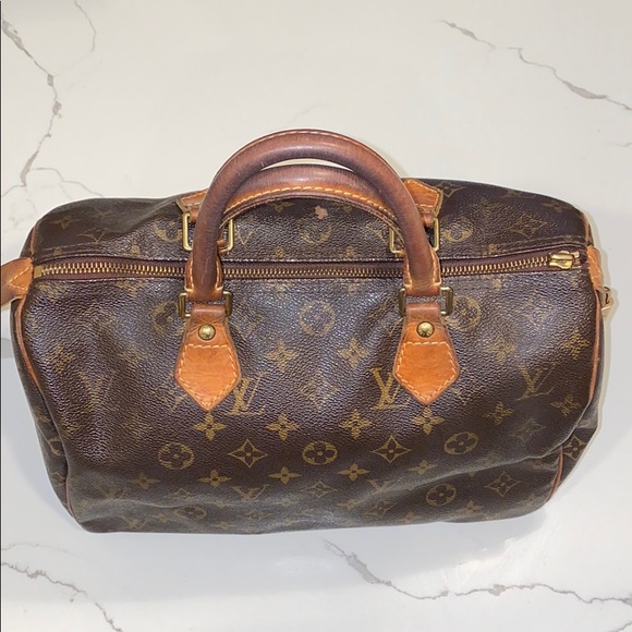 AUTHENTIC LOUIS VUITTON SPEEDY HANDBAG - Picture 3 of 16